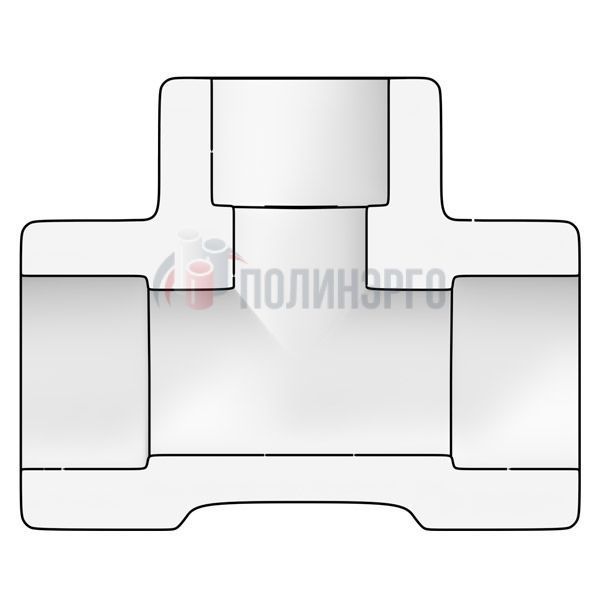  Тройник переходной 1/2?х1/4? (DN 15х8) SW ASTM A182 ASME B16.11 - фото 2